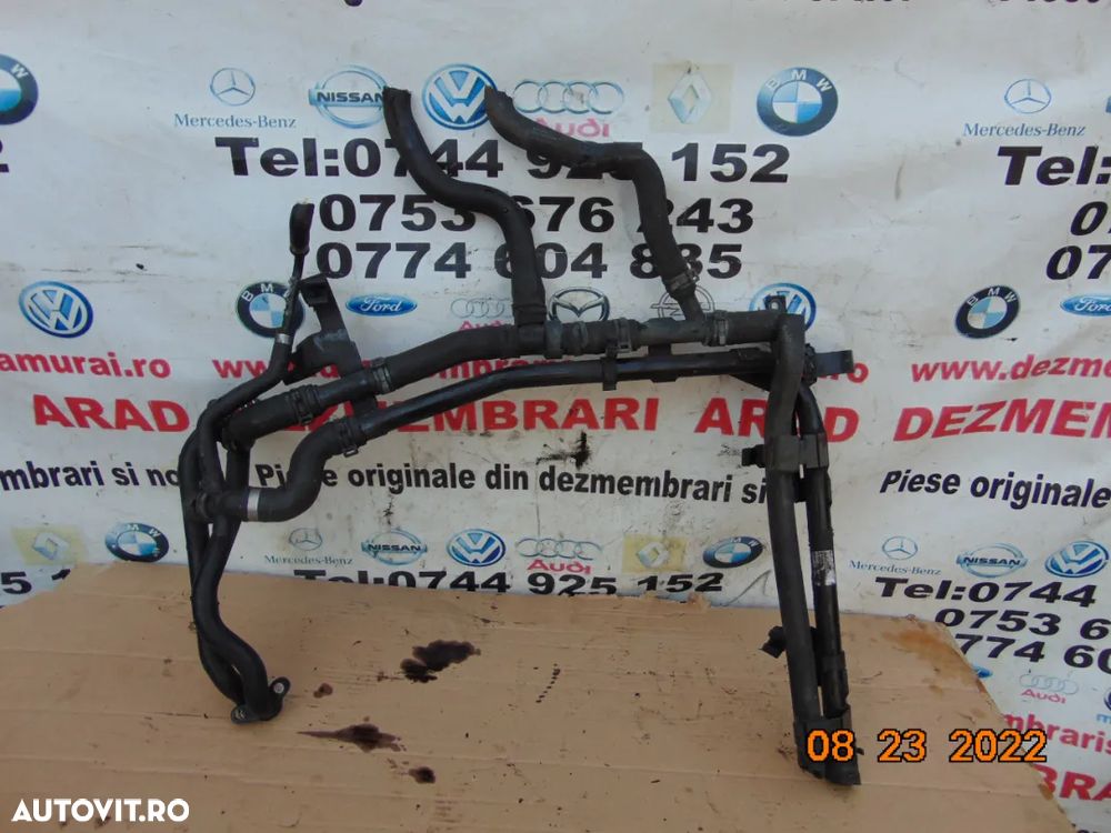 Conducte apa VW Touareg 7p furtune racire apa Porscge cayenne audi q7 - 1