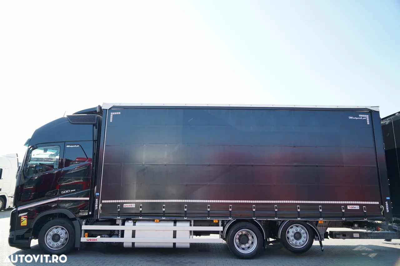 Volvo FH 500 / I-SAVE / XL / 120 M3 TANDEM TRAVEL SET / 2023 / I-PARK COOL / DOCURI SUSPENSION PENTRU CAMION / DUPA CONTRACTUL DE SERVICE GOLD - 7