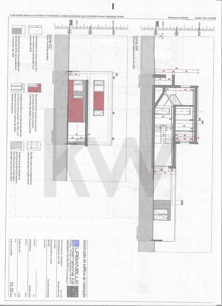 Terreno com 230 m2 com Moradia a estrear T4 Centro do Montijo - Grande imagem: 3/5
