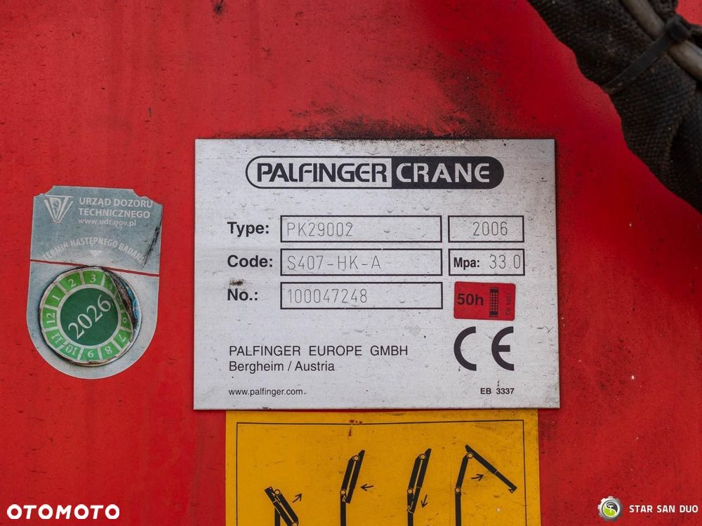 MAN TGA 26.440 6x4H Palfinger PK 29002 HDS Żuraw Wciągarka Crane - 18