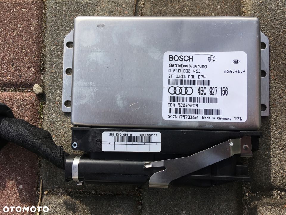 KOMPUTER SKRZYNI BIEGÓW AUDI A6 C5 2.4 4B0927156