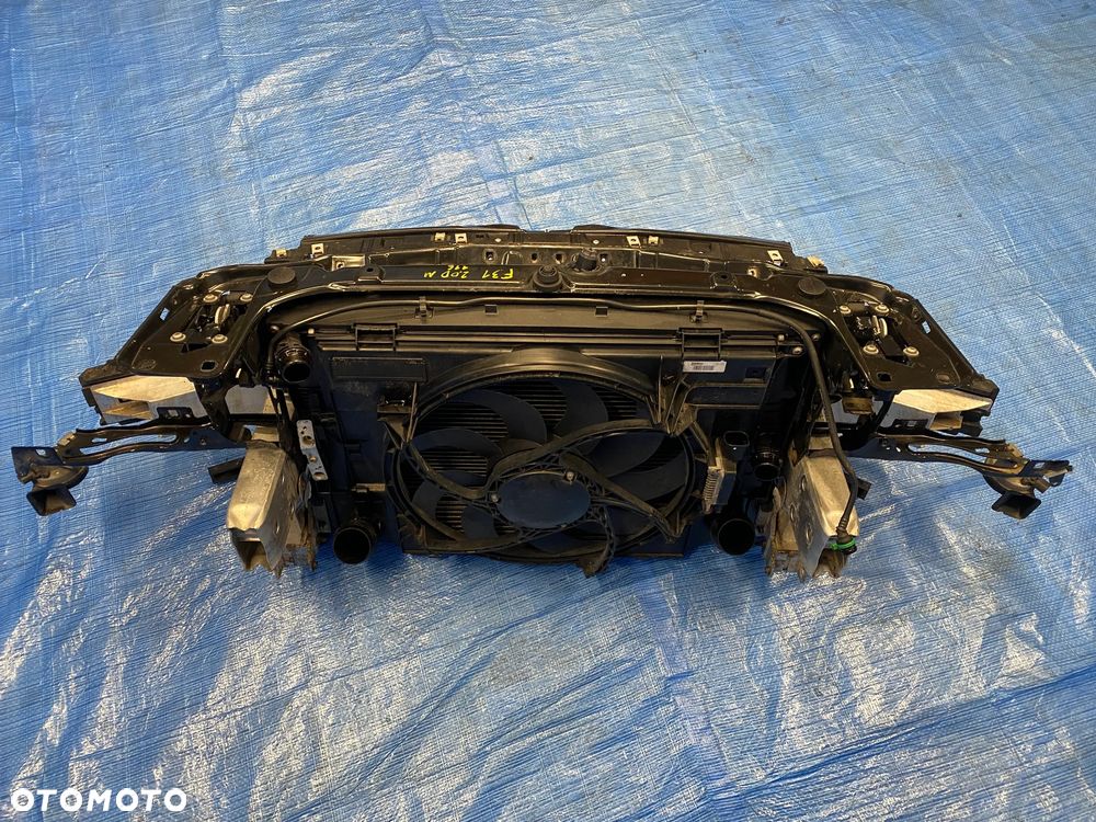 PAS PRZEDNI WZMOCNIENIE BELKA CHŁODNICE WENTYLATOR  KOMPLET MANUAL BMW 320D 2.0D N47 F30 F31 - 11