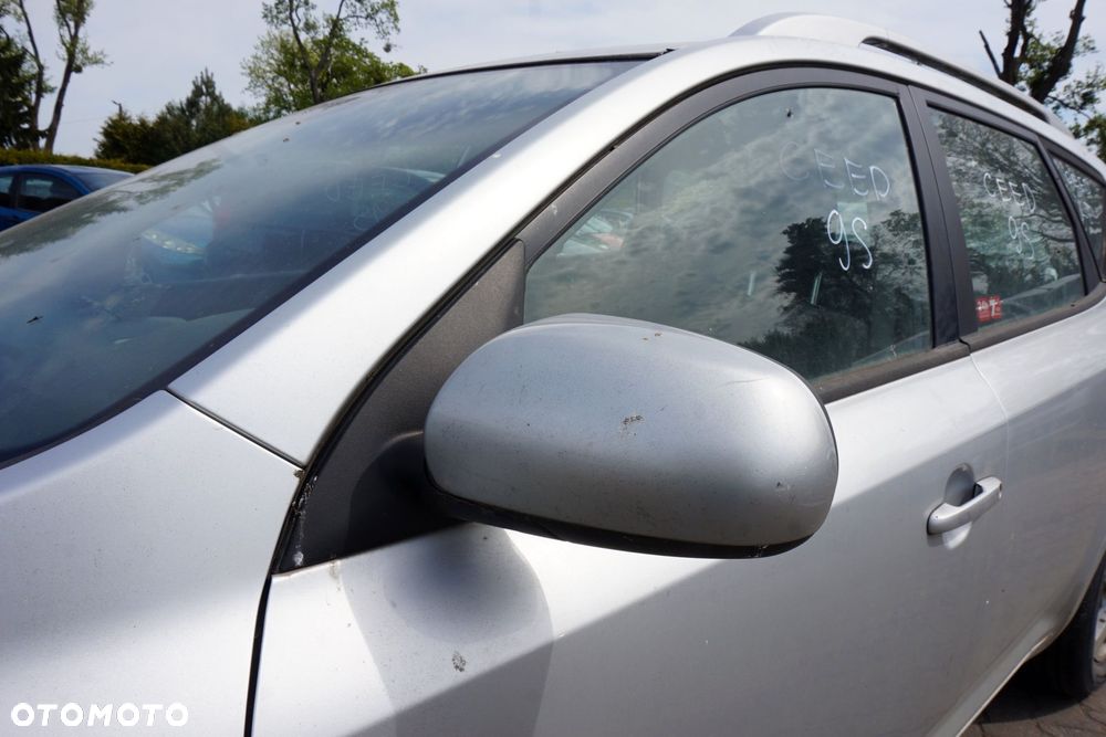 LUSTERKO ELEKTRYCZNE LEWE CEED I LIFT 9S 87610-1H255 SREBRNY KIA 2009-2012 - 1