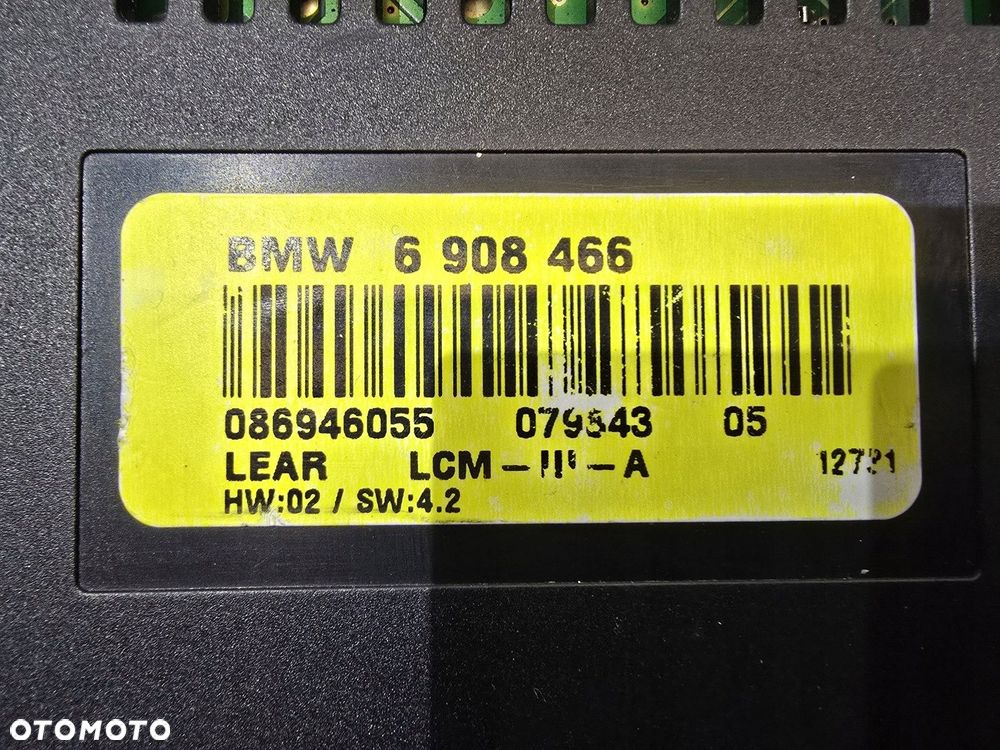 sterownik moduł świateł lcm bmw 5 e39 6908466 - 3