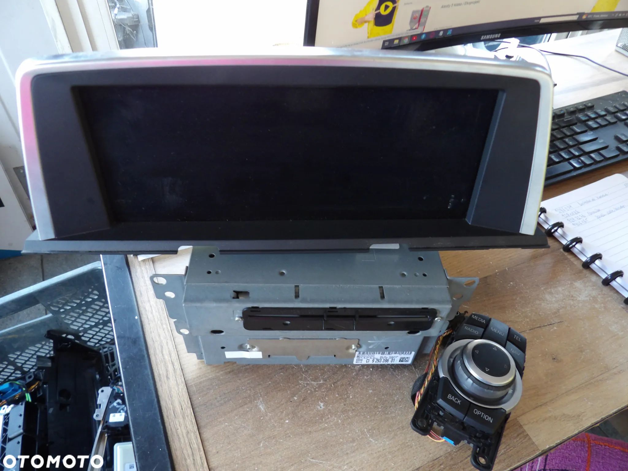 BMW - F12 - ZESTAW NAWIGACJI - MONITOR-IDRIVE-CZYTNIK - KOMPLET - 9297276  9286707  9293396 - 1