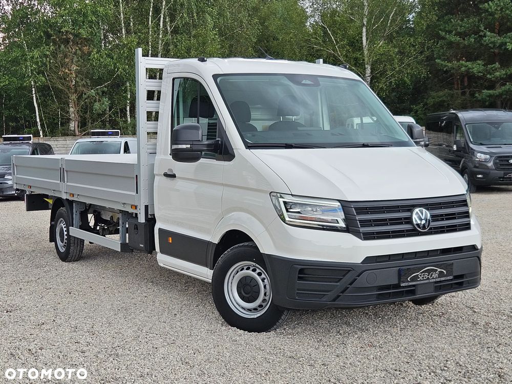 Volkswagen CRAFTER Skrzyniowy paczka 4.8m SalonPL FV23% - 5
