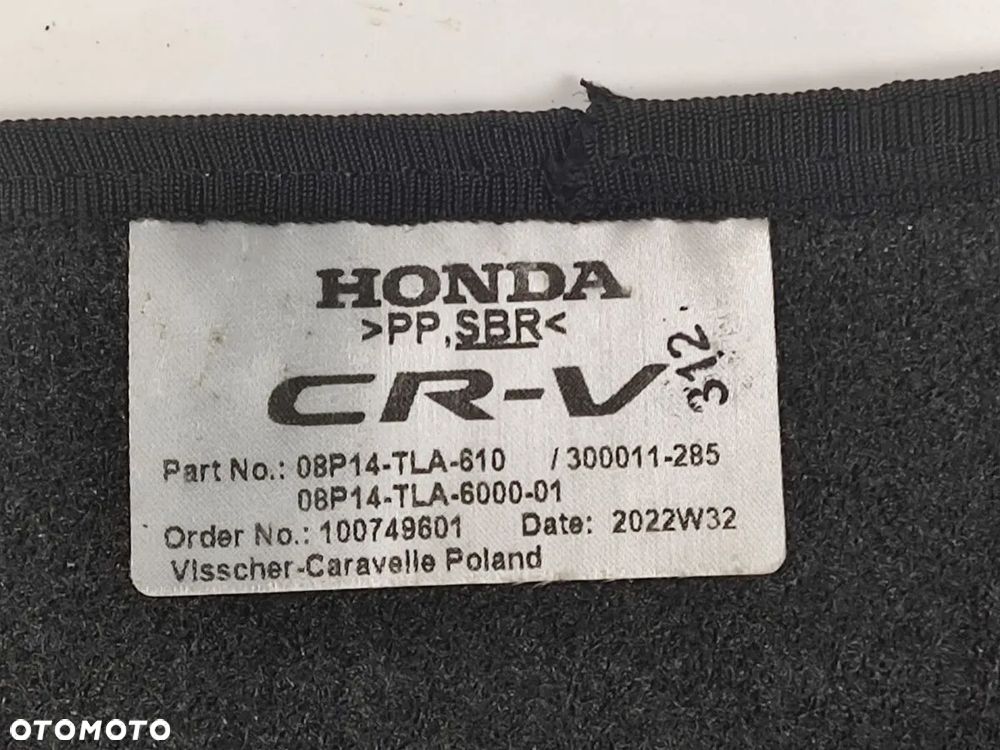 HONDA CR-V 19-23r Dywaniki Welurowe - 3