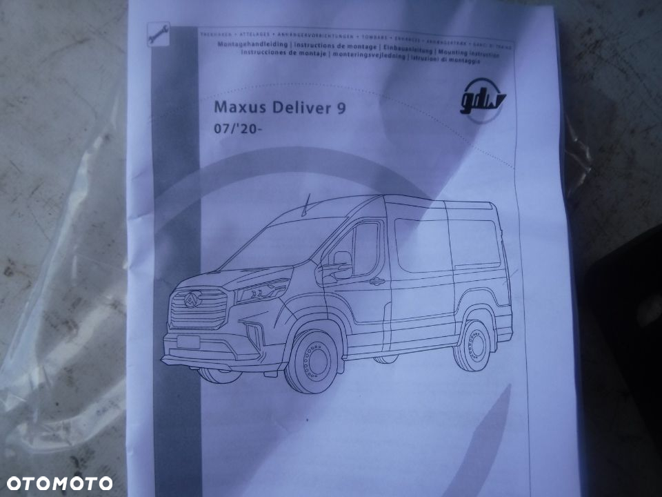 maxus deliver 9 20r- hak holowniczy nowy gdw - 2