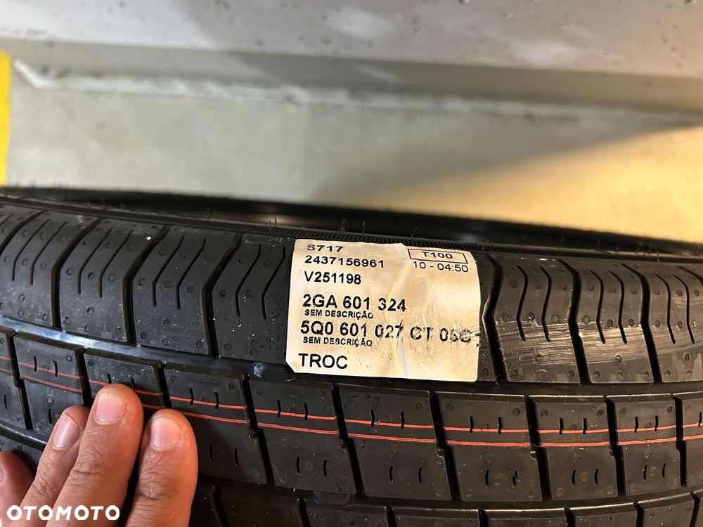 KOŁO DOJAZDOWE 18 Cali AUDI VOLKSWAGEN SKODA SEAT 5x112 + Zestaw - 3