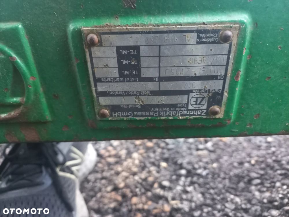 Most przód,przednia oś ZF AS 2060,APL 345,APL 2045,APL 2045,75006028639,75001021619,4472453352,4472453372,4475417002,4475417040A,4475406095A,4475406094A,JOHN DEERE 6830,6930,6910,6000,6010,6020,TLS, - 8