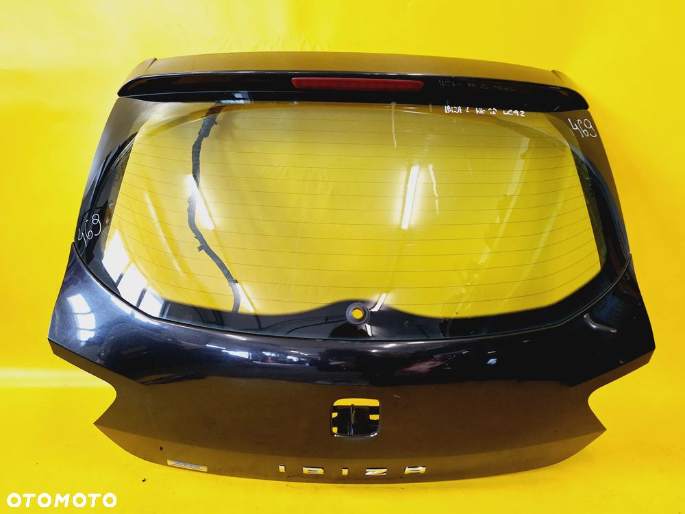 KLAPA SZYBA POKRYWA BAGAŻNIKA SEAT IBIZA IV LAK: LC9Z NR469