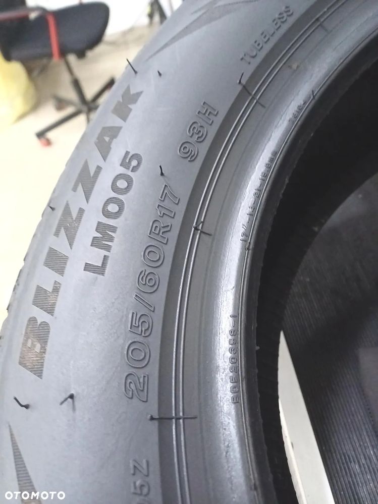 2x 205/60R17 bridgestone  opony zimowe  52665 - 5