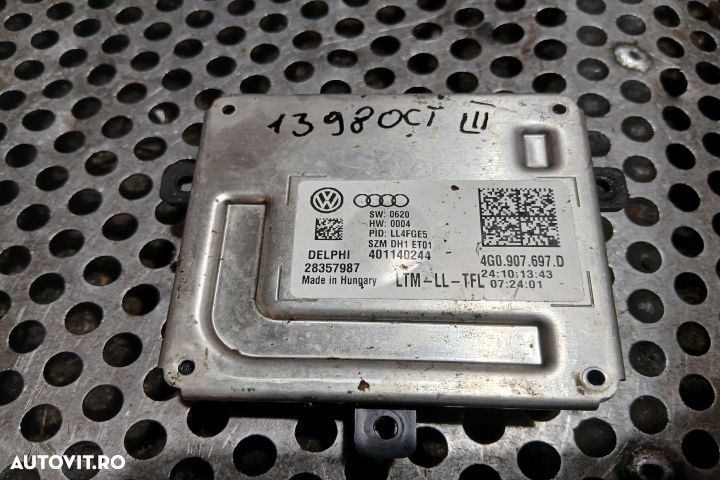 Balast xenon 4G0907697D 4G0907697D Skoda Octavia 3 [2013 - 2017] Comb - 1