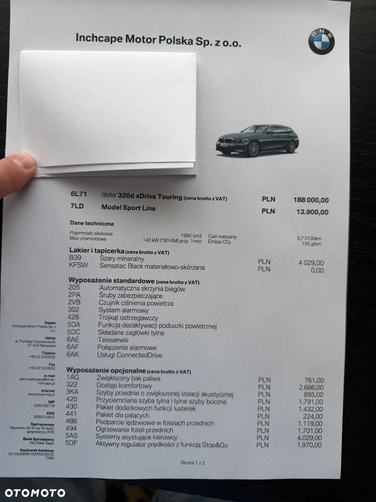 BMW Seria 3 320d xDrive Sport Line - 14
