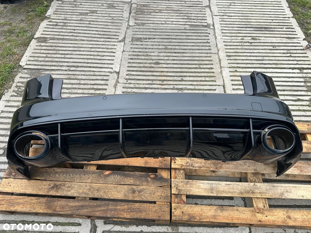 AUDI RS6 C7 4G LIFT 6PDC ZDERZAK TYŁ TYLNY KOMPLETNY - 1