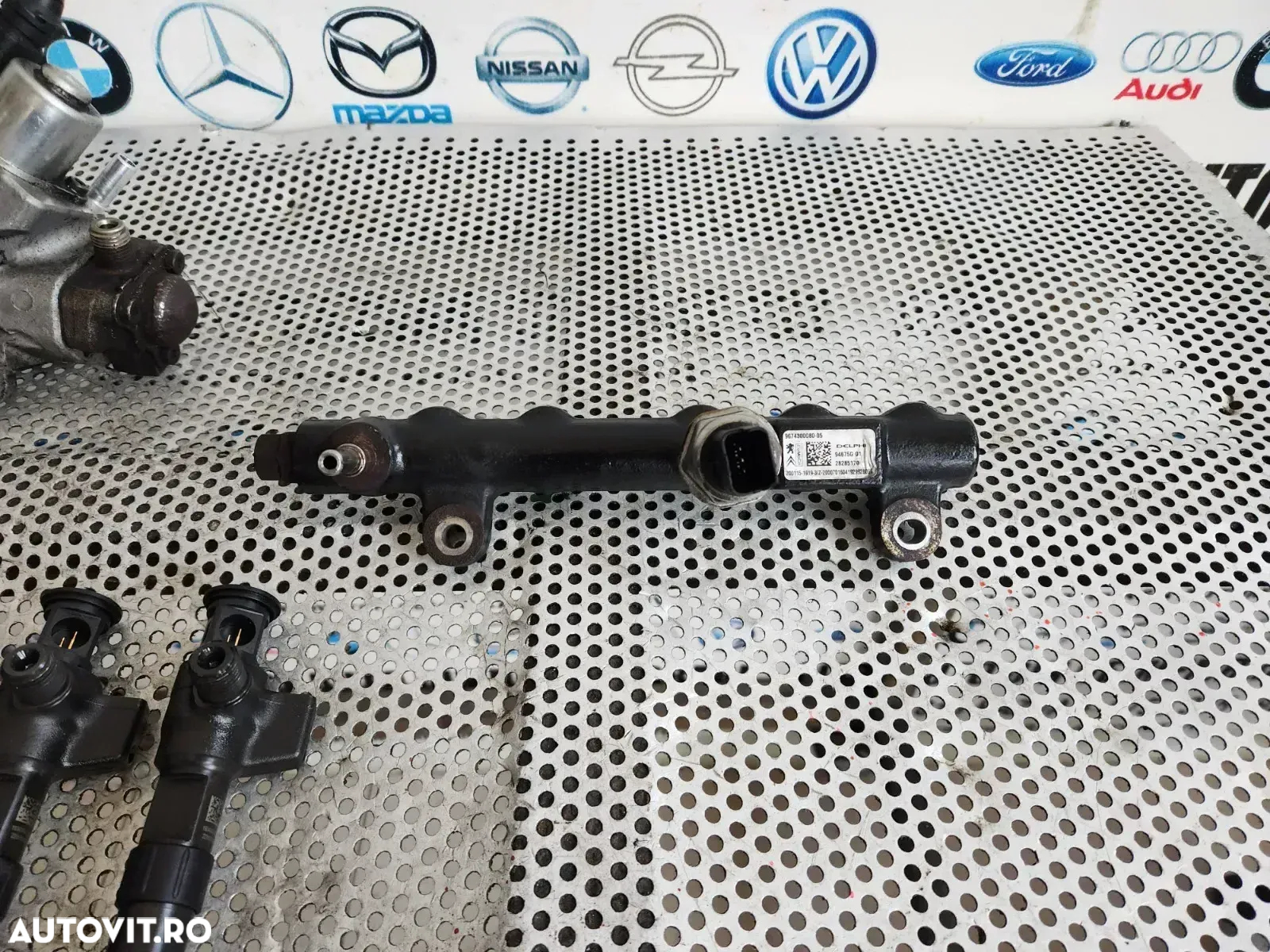 Injectoare Injector Kit Injectie Pompa Inalta Presiune Citroen Jumper Peugeot Boxer 2.2 BlueHdi Eur - 6