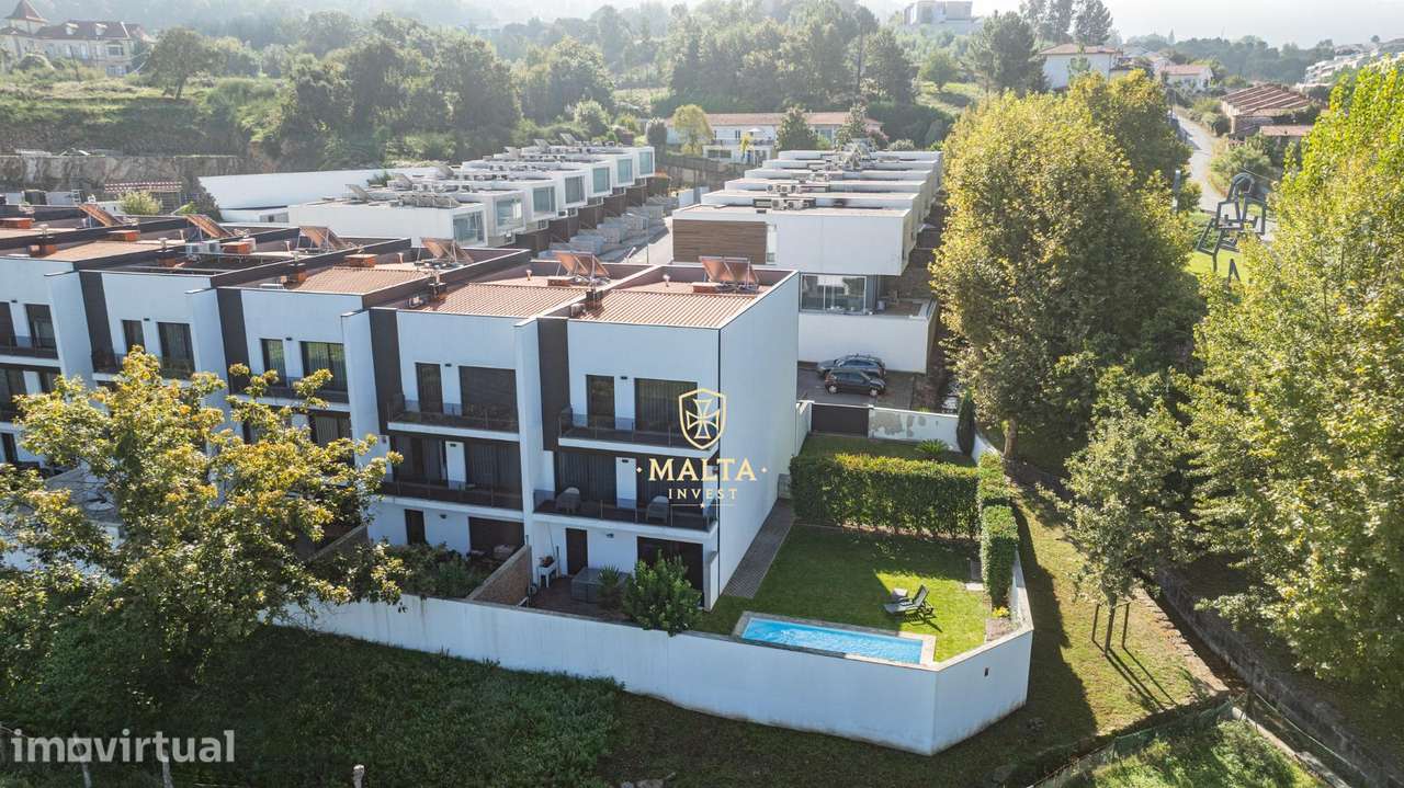 MORADIA T3 DE GAVETO COM PISCINA | ZONA PRIME DE BRAGA - Grande imagem: 4/45