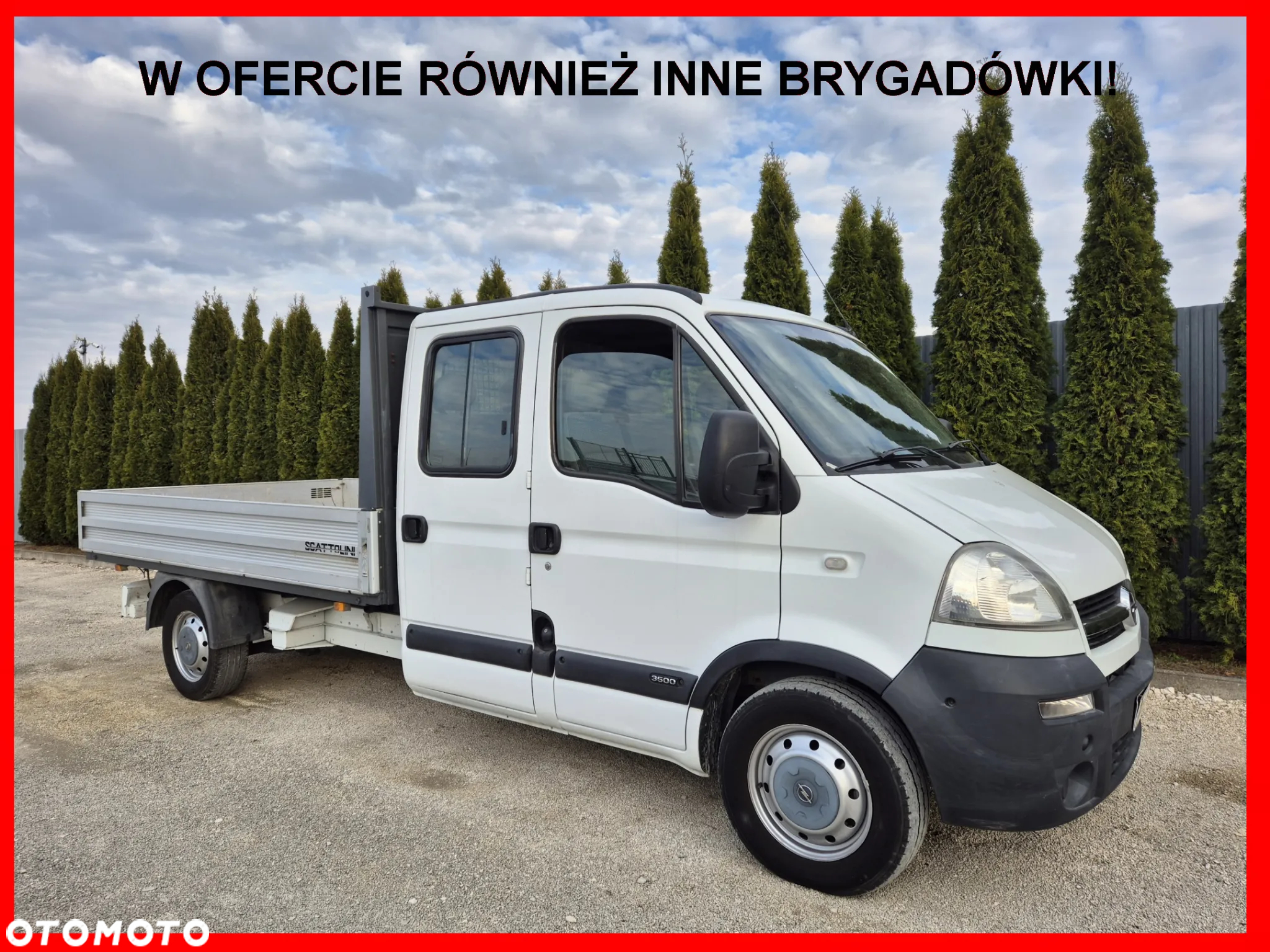 Opel Movano 2.5 120KM Brygadówka - 2