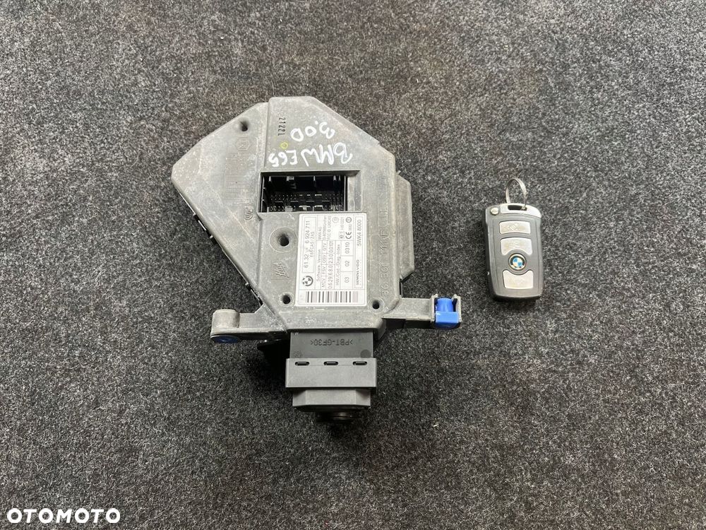 bmw e65 moduł cas satcyjka kluczyk 6924711