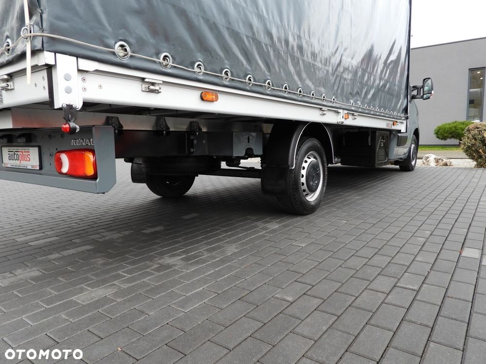 Renault MASTER PLANDEKA 10 PALET WEBASTO TEMPOMAT LEDY PNEUMATYKA KLIMATYZACJA  165KM - 18