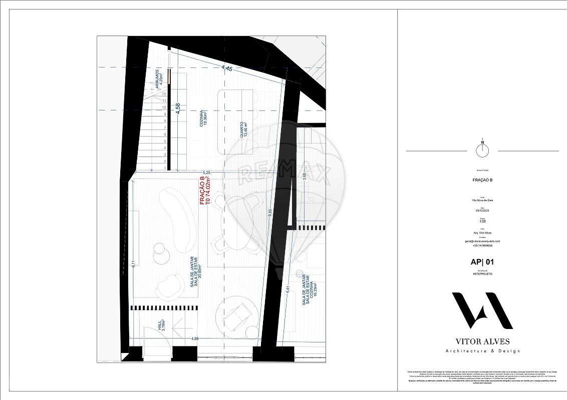 Apartamento T0 para venda - Grande imagem: 4/5