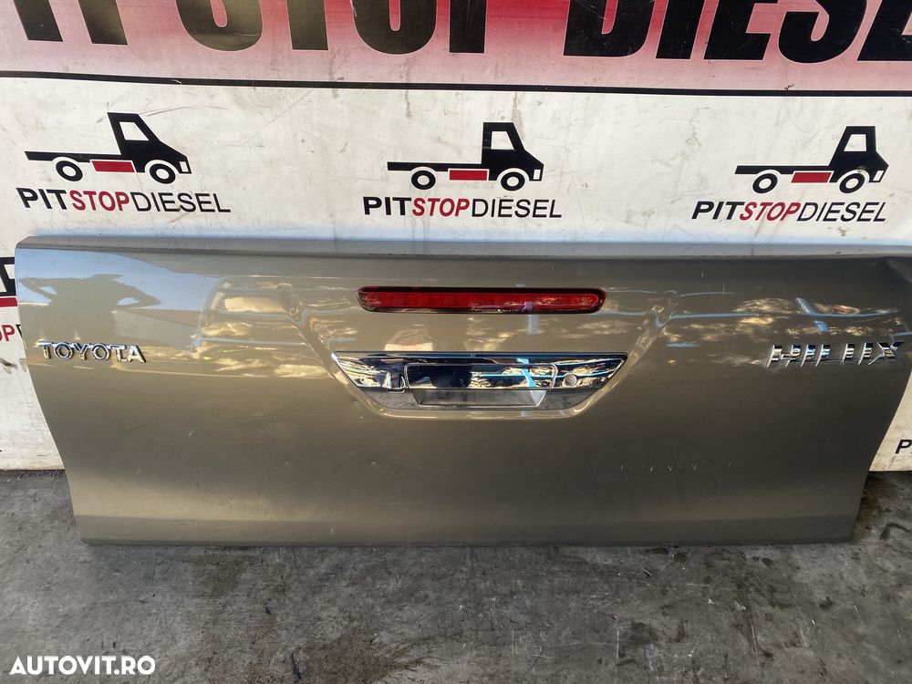 Oblon bena Haion portbagaj spate Toyota Hilux 2017 2018 2019 2020 2021 2022 2023 2024 - 5