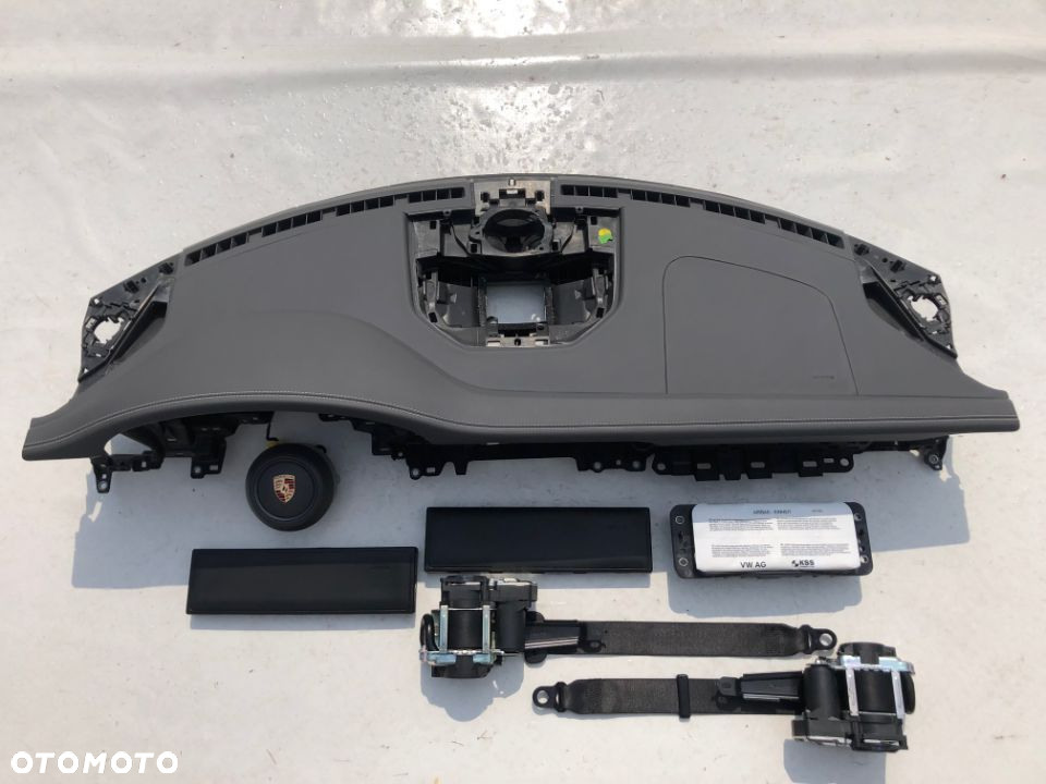 PORSCHE CAYENNE 9Y 9Y0 880 741  9Y0 880 742 PODUSZKA AIRBAG KURTYNA LEWA PRAWA DESKA PAS PASY FOTELA - 5