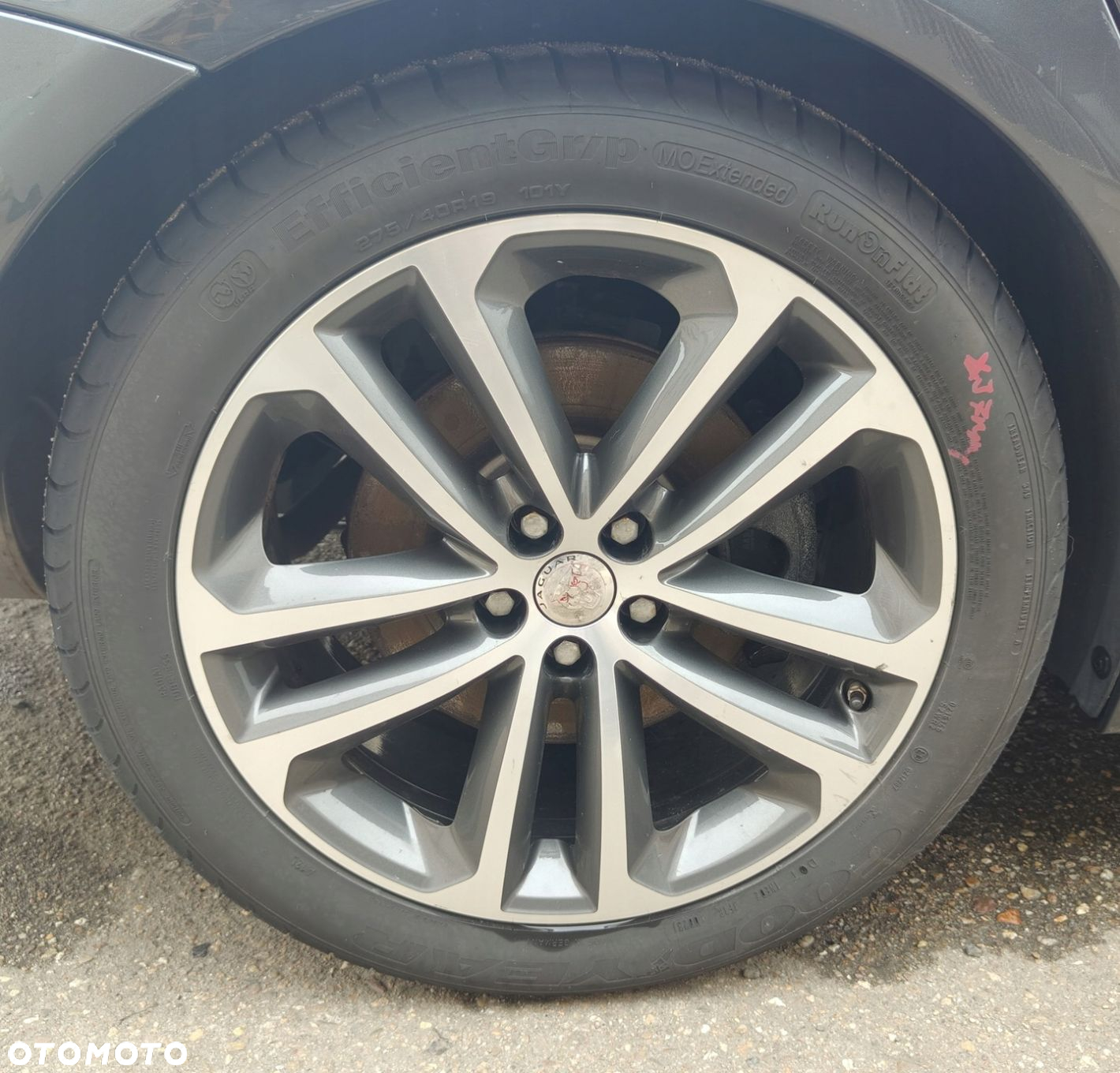 JAGUAR XJ X351 FELGI ALUMINIOWE Z OPONAMI 5,5 MM KOMPLET - 3