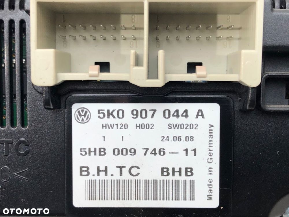 PANEL STEROWANIA NAWIEWU - 93.00 PLN - VW PASSAT CC B6 (357) 2008 - 2012 1.8 TSI 118 kW [160 KM] - 4