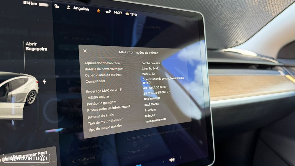 Tesla Model 3 Long Range Tração Integral - 36