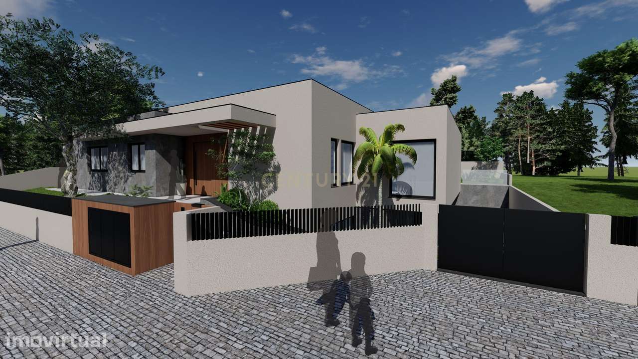 Moradia térrea com cave em lote 613m2- Amora, Seixal - Grande imagem: 4/21