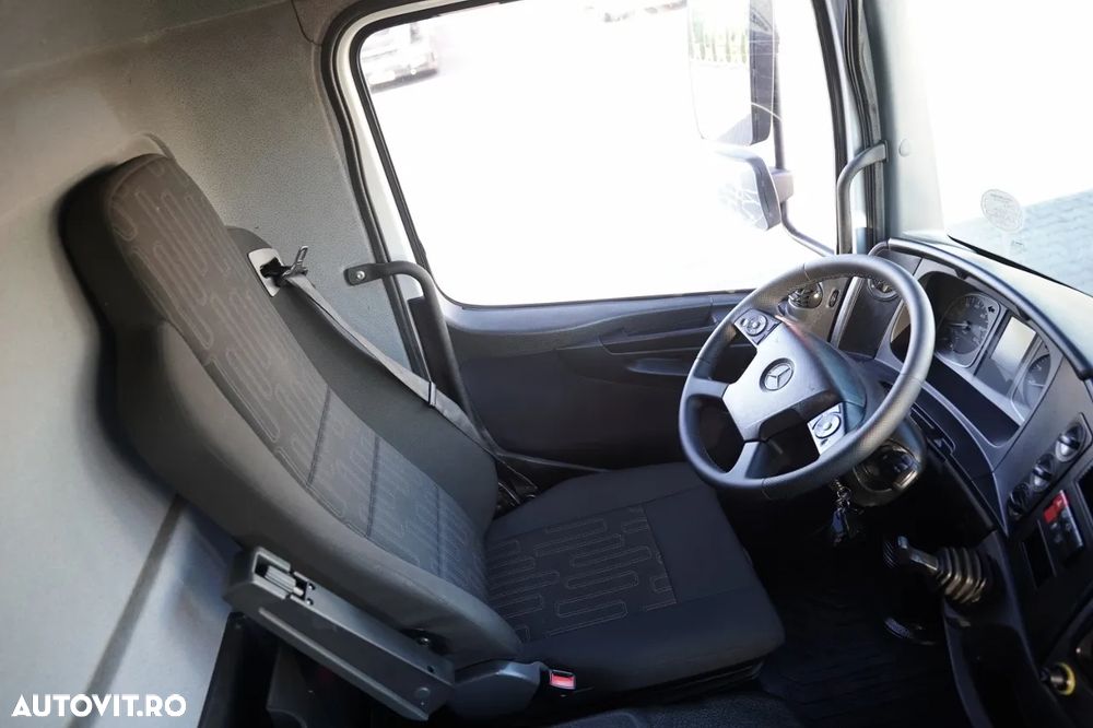 Mercedes-Benz ATEGO 1218 / 4X2 / CONTAINER / DHOLLANDIA LIFT - 1.500 KG / ROLLER - 28