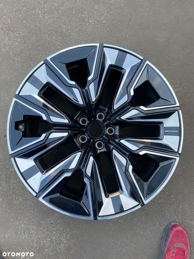 BMW 7 G70 i7 G70 X3 G45 STYLING 910i INDIVIDUAL 5A6F119 ORYGINALNA ! felga aluminiowa 21 cali 21” 9x21 ET24 5x112 9Jx21 ET 24 186139  03269 - 1