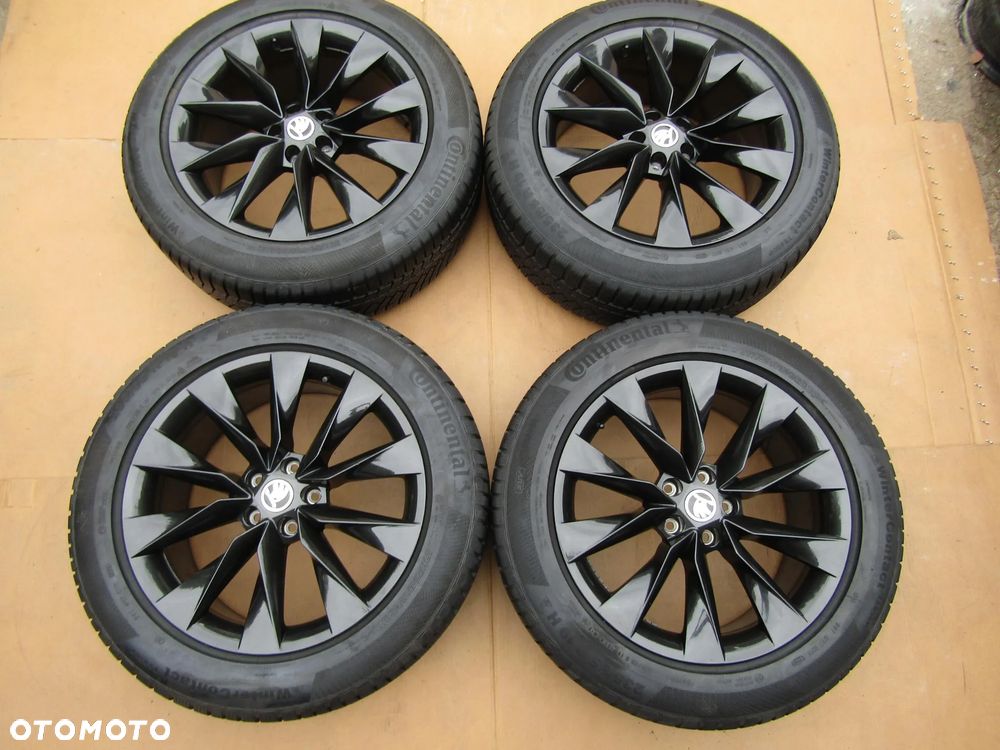 4 x Felgi Aluminiowe Koła 19 Skoda Enyaq Kodiaq VW Tiguan 8 j 5x112 ET 45 piasta 57,1 mm 5LA601025AP + Opony 235/55 19 Zimowe Continental - 29