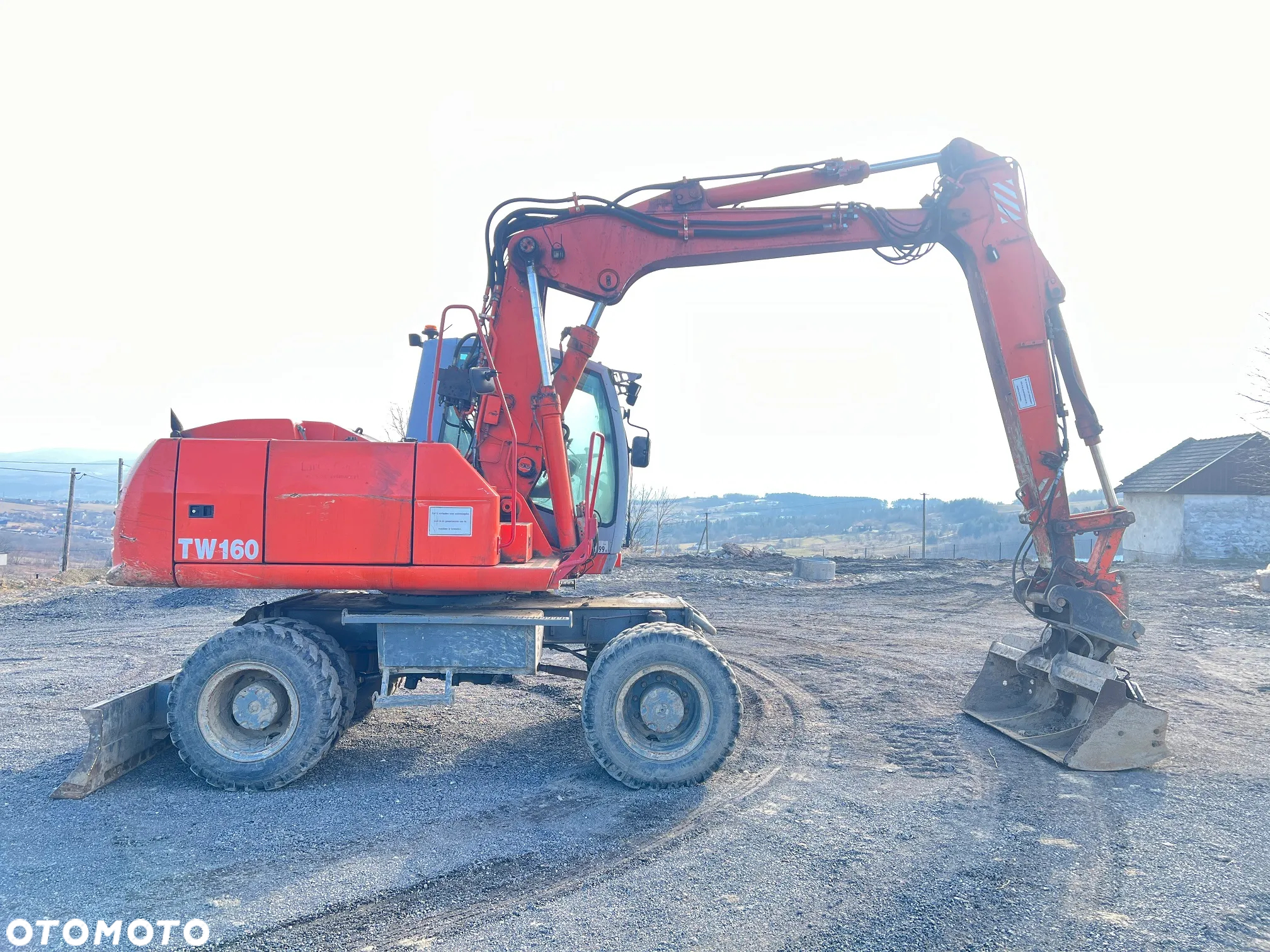 Terex TW160 * Koparka Kołowa Terex TW 160 * 18 Ton * Klimatyzacja * Stan Bardzo Dobry * - 6