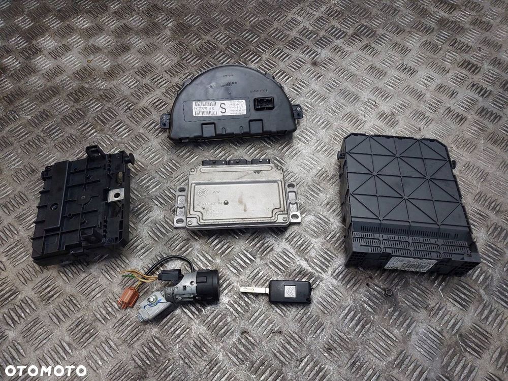 ZESTAW STARTOWY CITROEN C3 I 1.4 16V IAW6LPC101 9654596080 9665486580 - 9