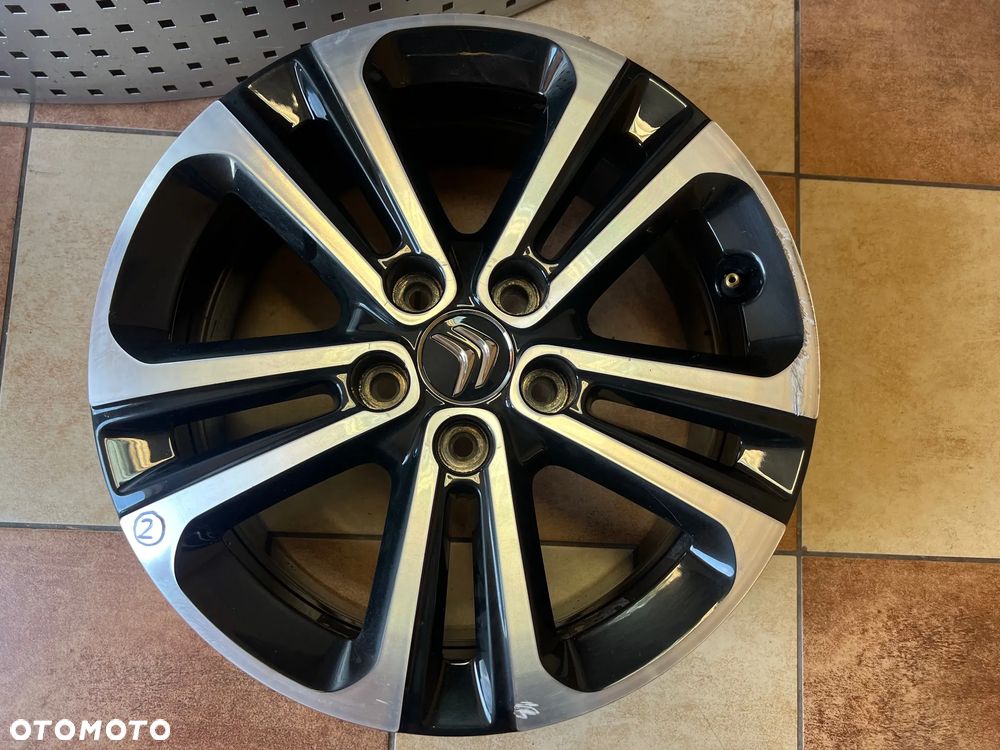 FELGA ALU ALUMINIOWA 16" 6.5 JX16 ET47 5X108 CITROEN C4 BERLINGO 9816966277 - 3