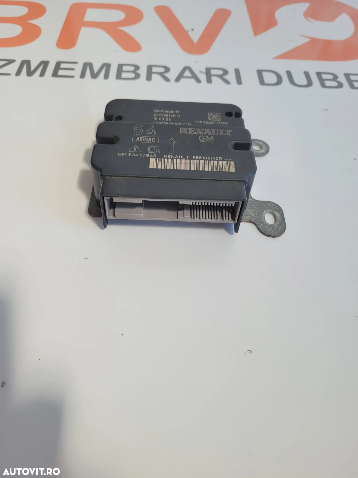 Calculator Airbag  Renault Trafic / Opel Vivaro / Nissan Primastar 1,6 motorizare - 2
