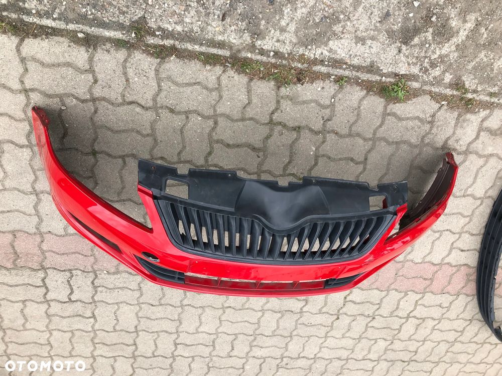 ZDERZAK PRZÓD PRZEDNI SKODA ROOMSTER FABIA II 5J LIFT 2009- - 5