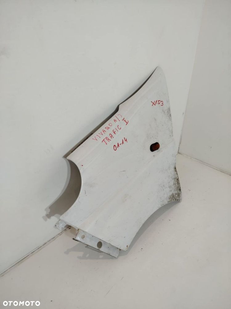 BŁOTNIK LEWY PRZÓD PRZEDNI TRAFIC PRIMASTAR VIVARO 04-12 - 2