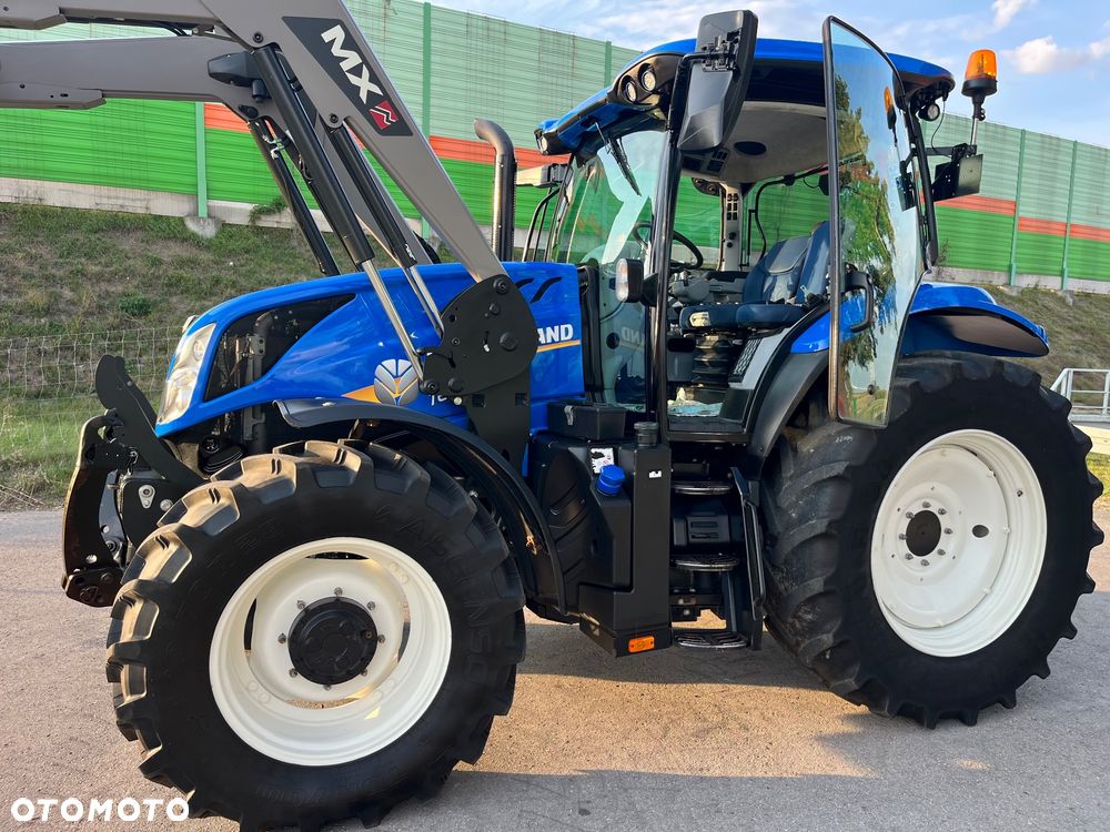 New Holland T6.125s 2019r. //STAN PERFEKCYJNY//ładowacz czołowy MX 412 łyżko krokodyl tur tuz nie t7.165 - 17