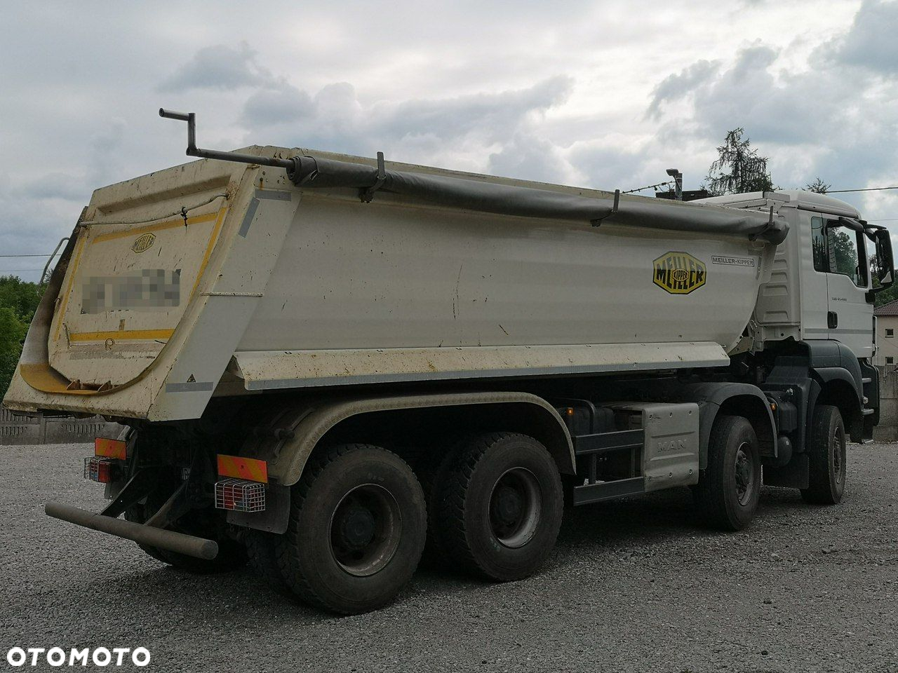 MAN TGS 41.460 MEILLER KIPPER 8x6 Manual 89-Tys. Km!! - 5