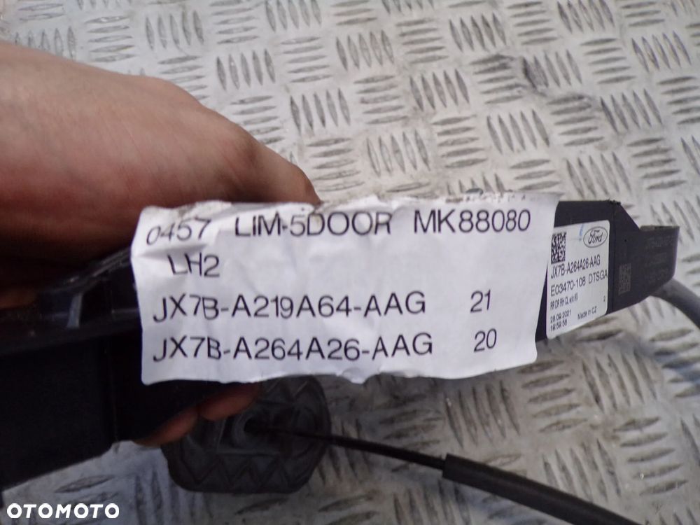 ZAMEK DRZWI PRAWY TYŁ FORD FOCUS MK4 HB JX7B-A219A64-AAG - 2