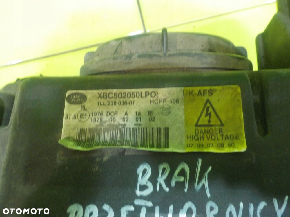 RANGE ROVER L322 LIFT 3.6 TD V8 07r XENON lampa lewa przod - 3
