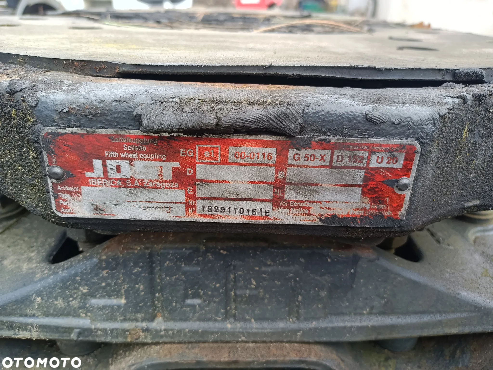 iveco stralis euro 5 siodlo blacha jost g50 x - 3