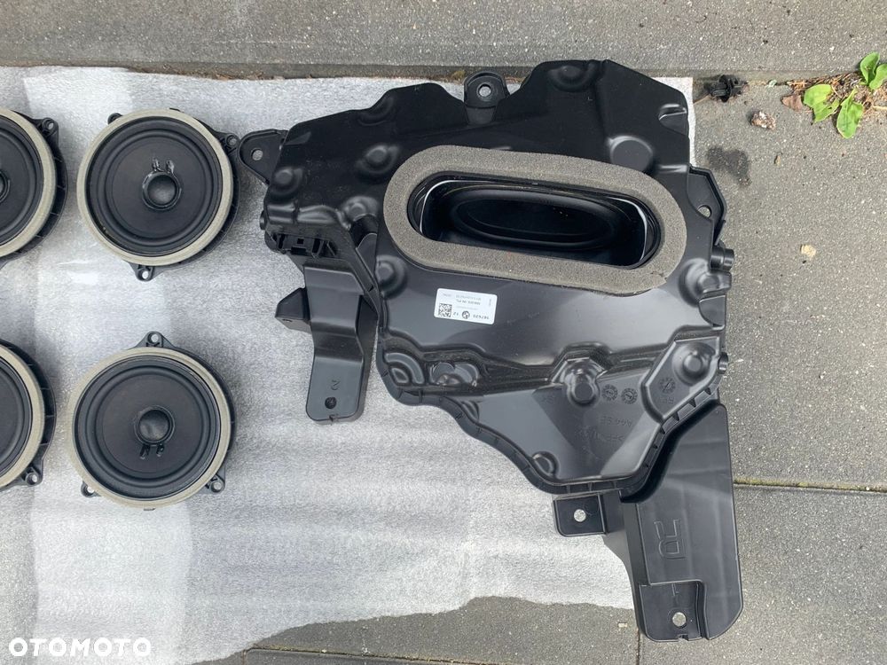 GŁOŚNIKI DRZWI NISKOTONOWE ŚREDNIOTONOWE BMW 5 G60 G61 KOMPLET - 2