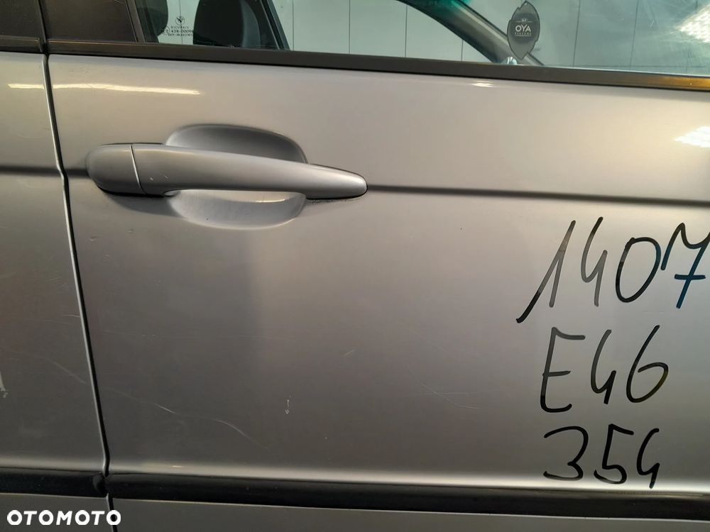 BMW E46 DRZWI PRAWE PRZEDNIE PRAWY PRZÓD SEDAN KOLOR: 354 - 2