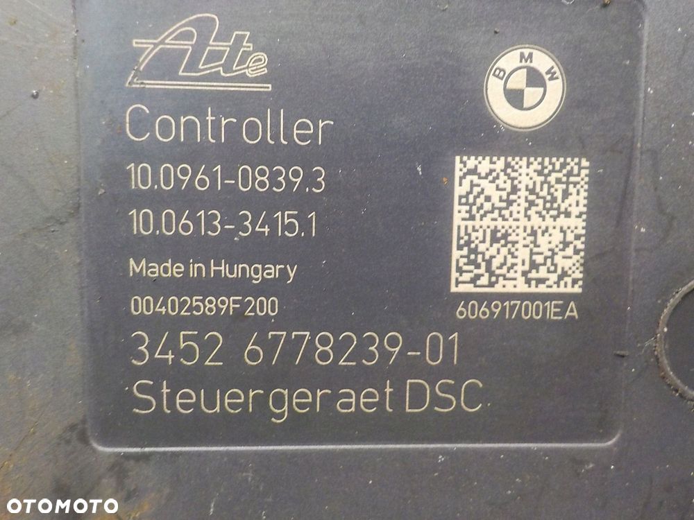 POMPA HAMULCOWA ABS DSC BMW E90 E91 E92 6778238 6778239 10.0961-0839.3 - 2