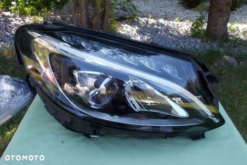 MERCEDES C KLASA W205 LED HIGH PERFORMANCE LAMPA PRAWA PRZÓD PRZEDNIA EU - 1