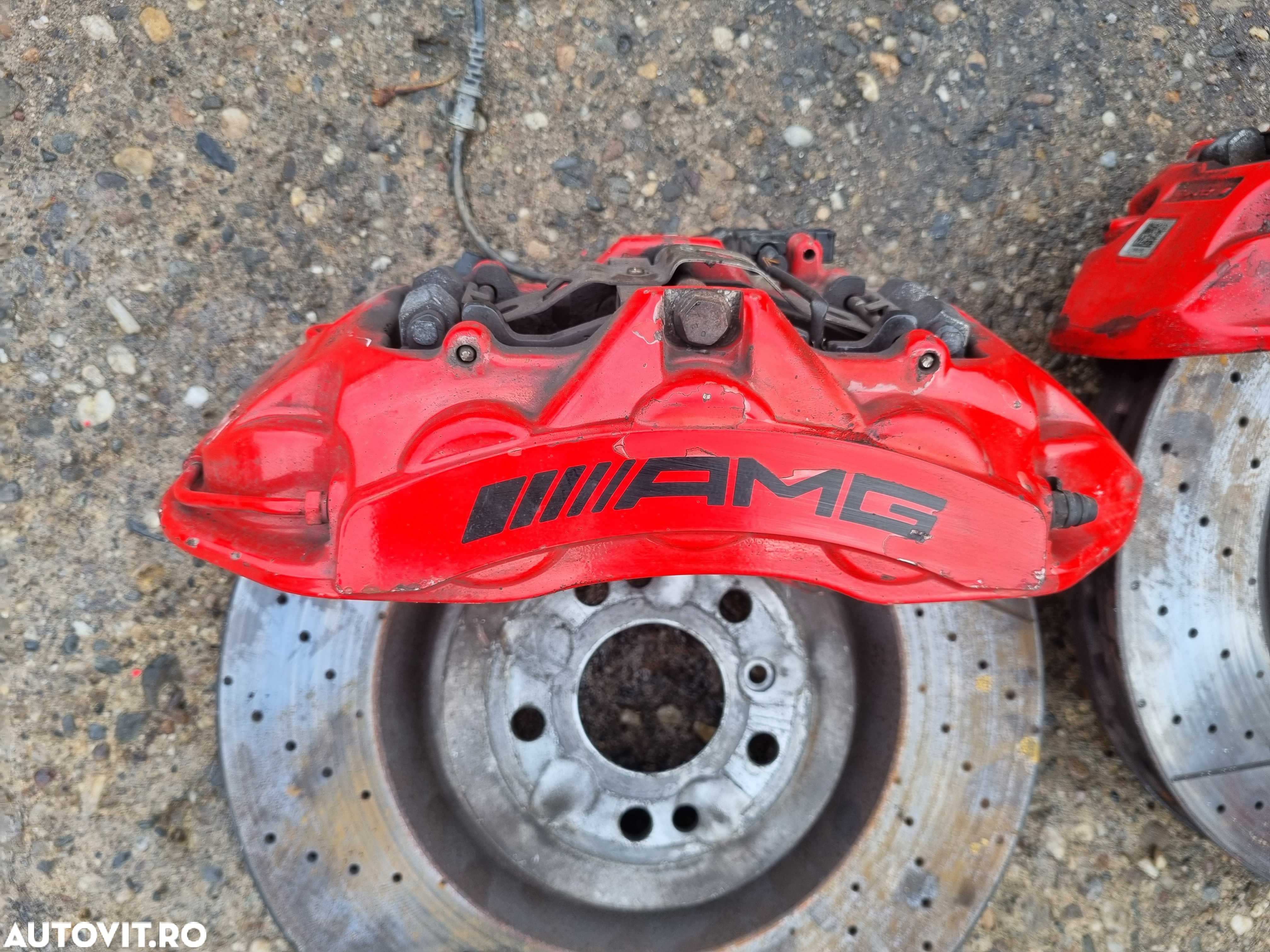 etrieri plus discuri fata mercedes Ml 63 AMG W166 an 2013 - 2